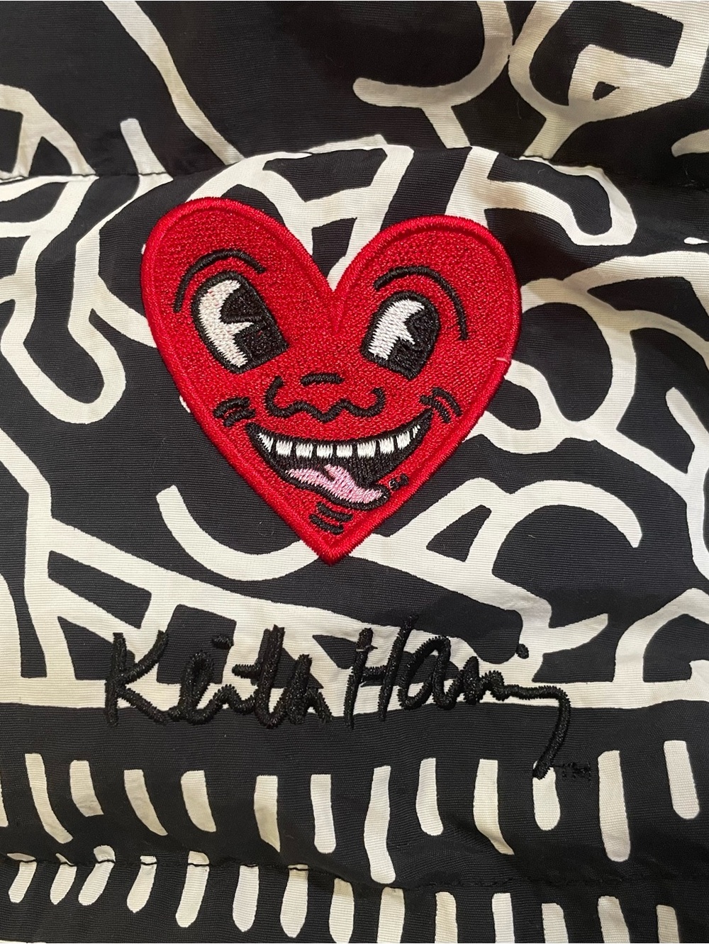 Keith Haring x Shoe Palace Puffer Jacket Size XL EUC - Picture 12 of 12